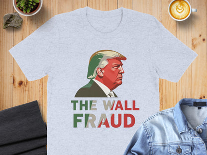 The Wall Fraud Graphic Statement T-Shirt product