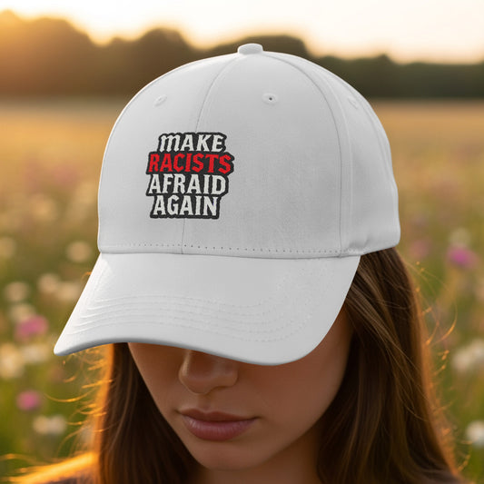 Make Racists Afraid Again Statement Hat product