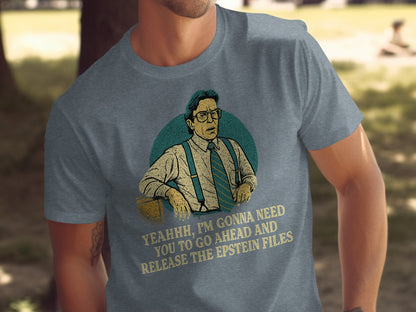 Office Space Epstein Files Graphic T-Shirt product type