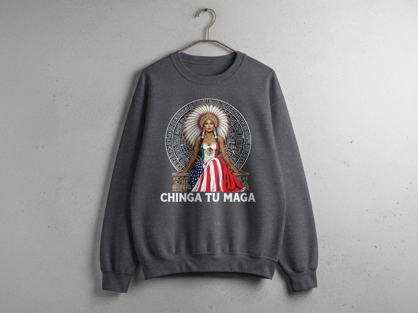 Chinga Tu Maga Graphic Sweatshirt for Statement Fashion