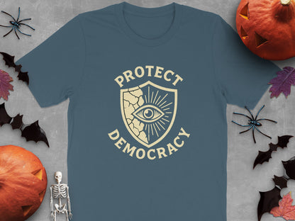 Protect Democracy All Seeing Eye printed product