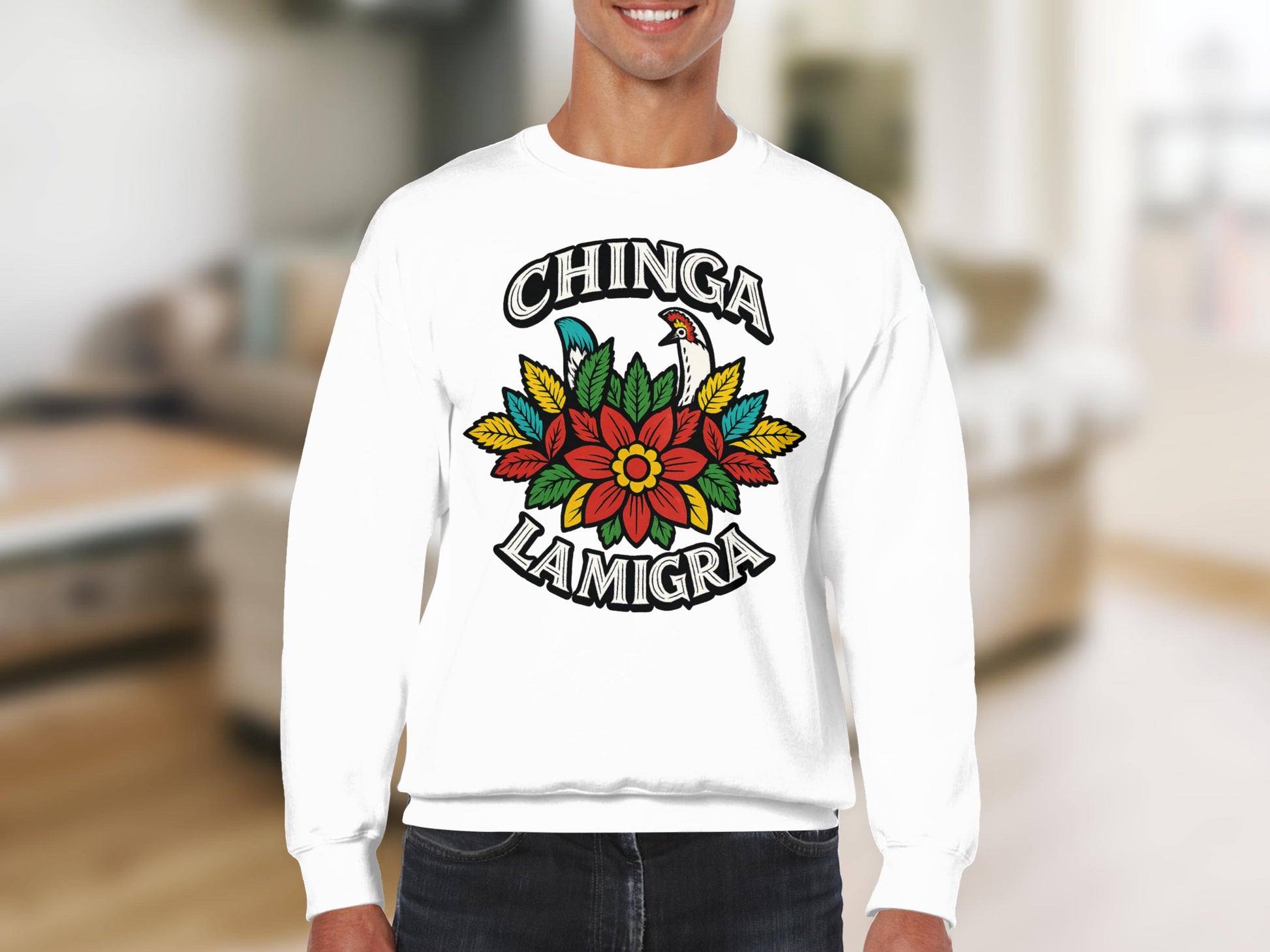Chinga Lamigra Floral Graphic Sweatshirt product type