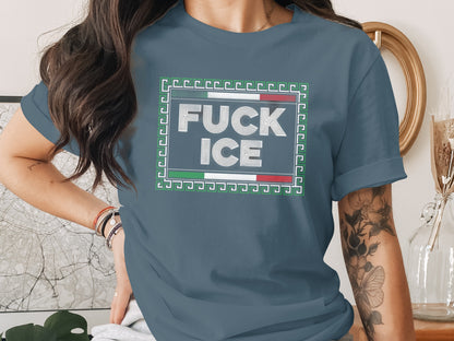 Fuck Ice Graphic Tee Statement T-shirt product type