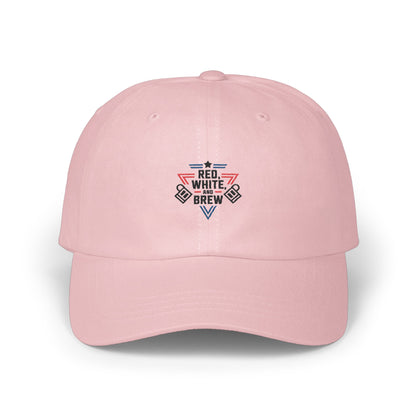 Red White and Brew Pink Baseball Cap product type