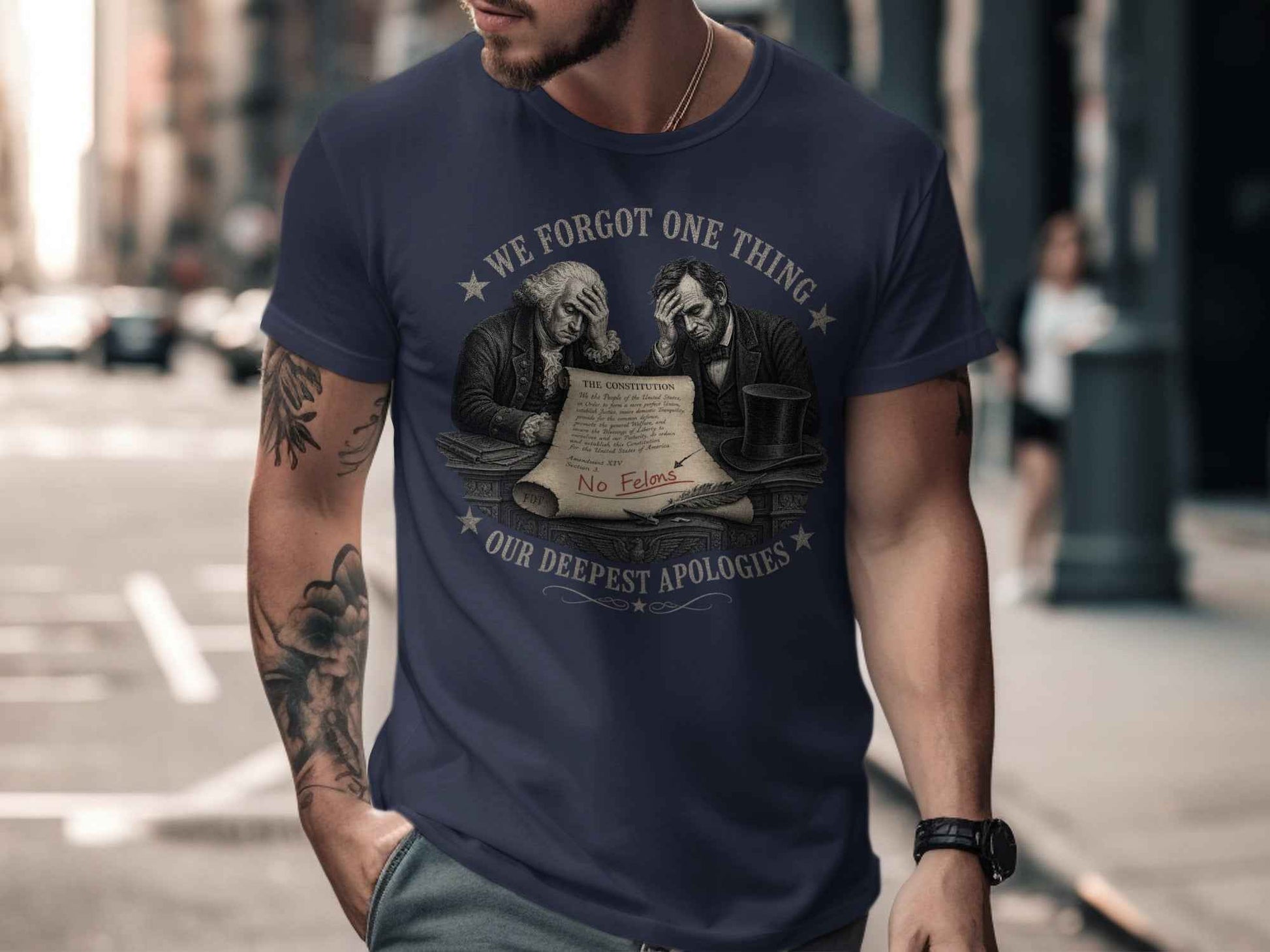 The Founders' Oversight T-Shirt