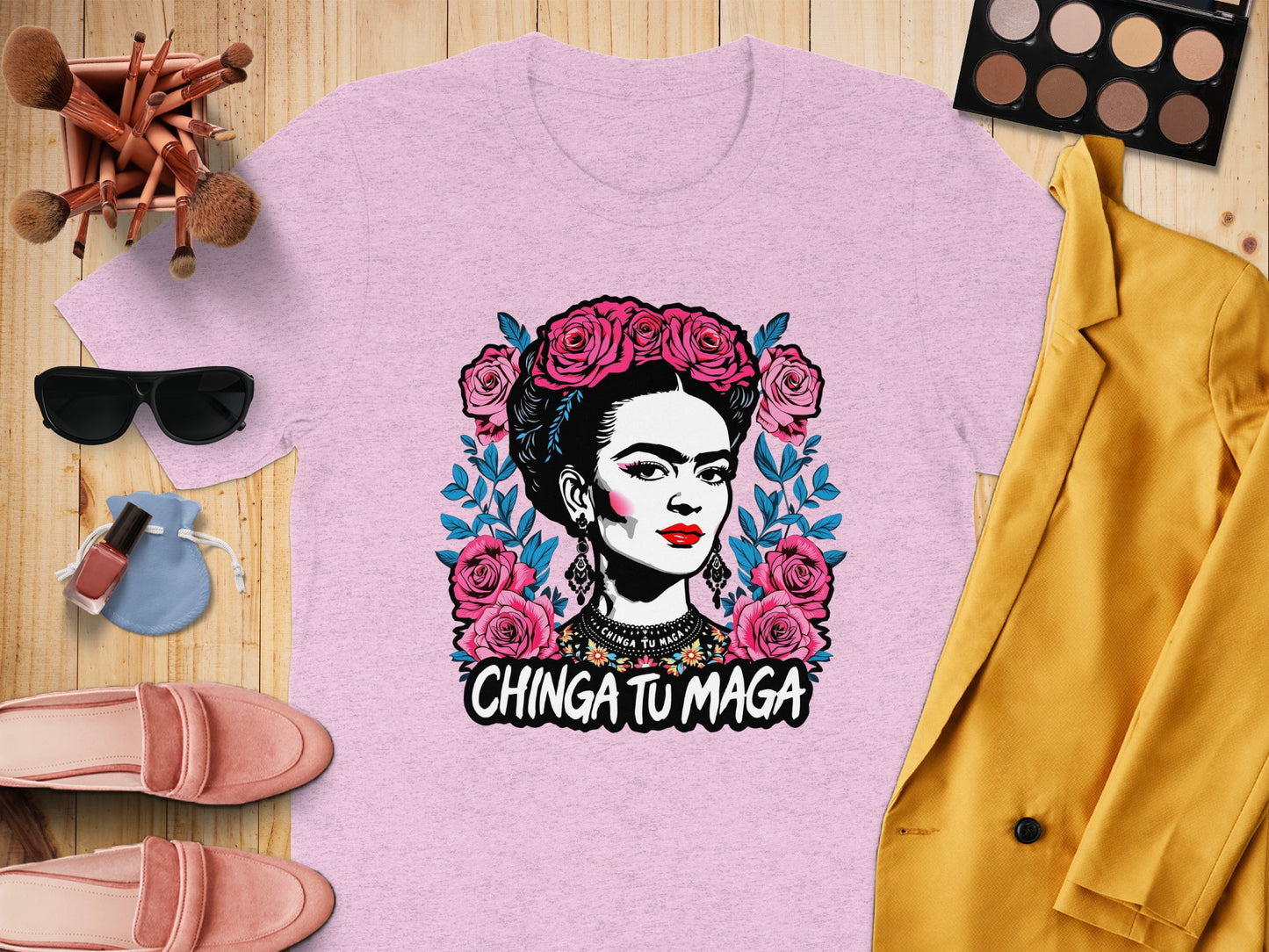 Chinga Tu Maga Frida Kahlo Graphic Tee product