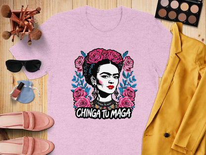 Chinga Tu Maga Frida Kahlo Graphic Tee product