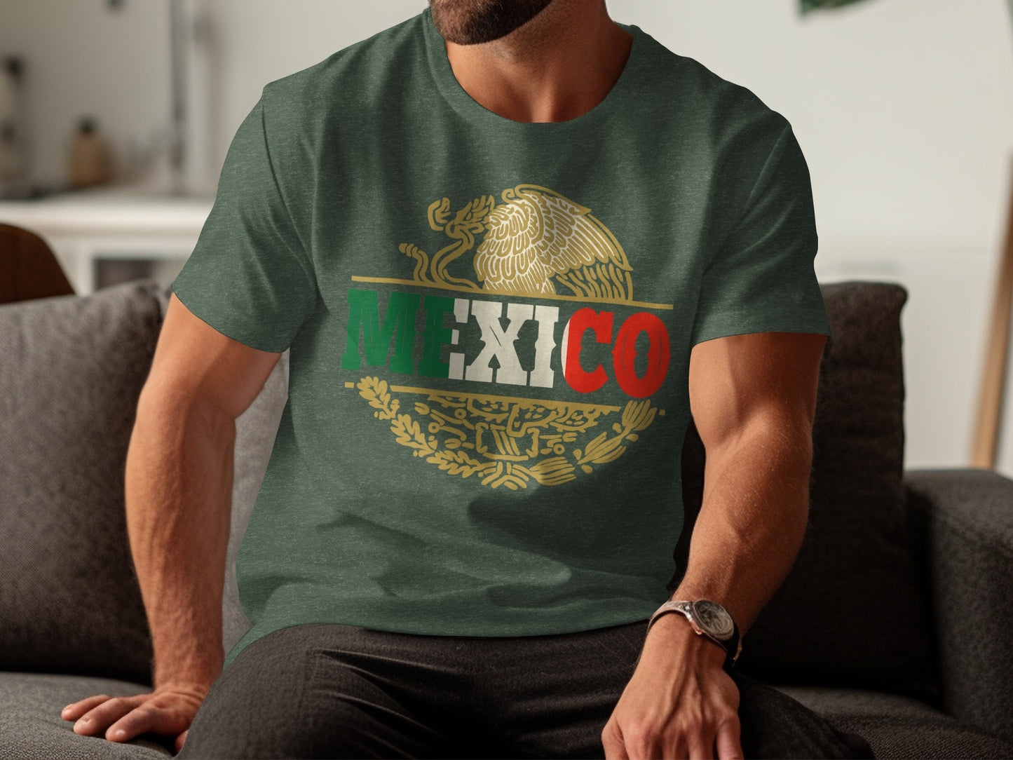 Mexico Emblem Design Graphic Tee Shirt product type
