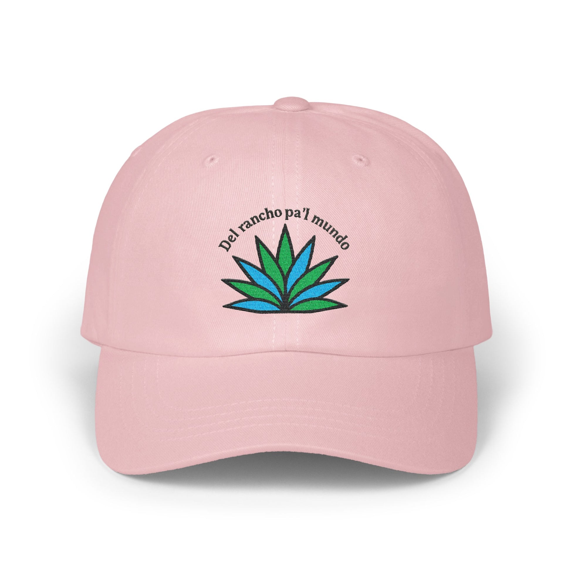Del rancho pa'l mundo embroidered cap product