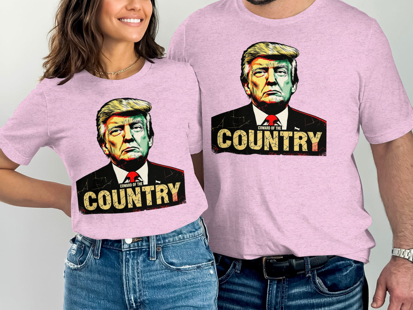 Colorful Political Statement Graphic Tee Shirt product