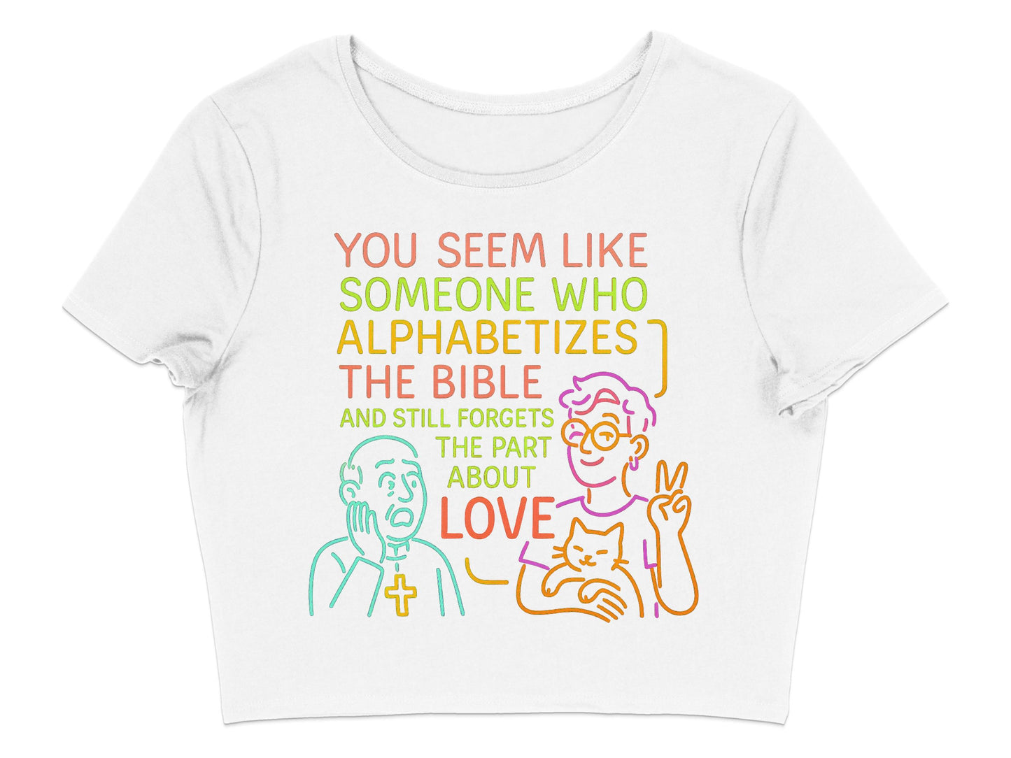 You Seem Like Someone Who Alphabetizes The Bible product type