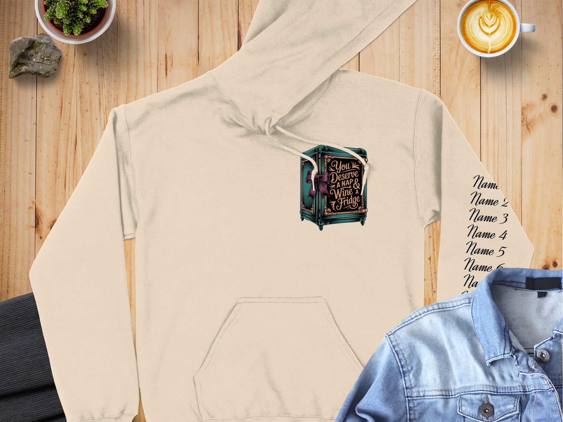 Your Demons Whisper My Name Words Hoodie product type
