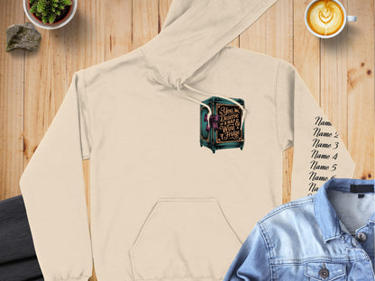 Your Demons Whisper My Name Words Hoodie product type