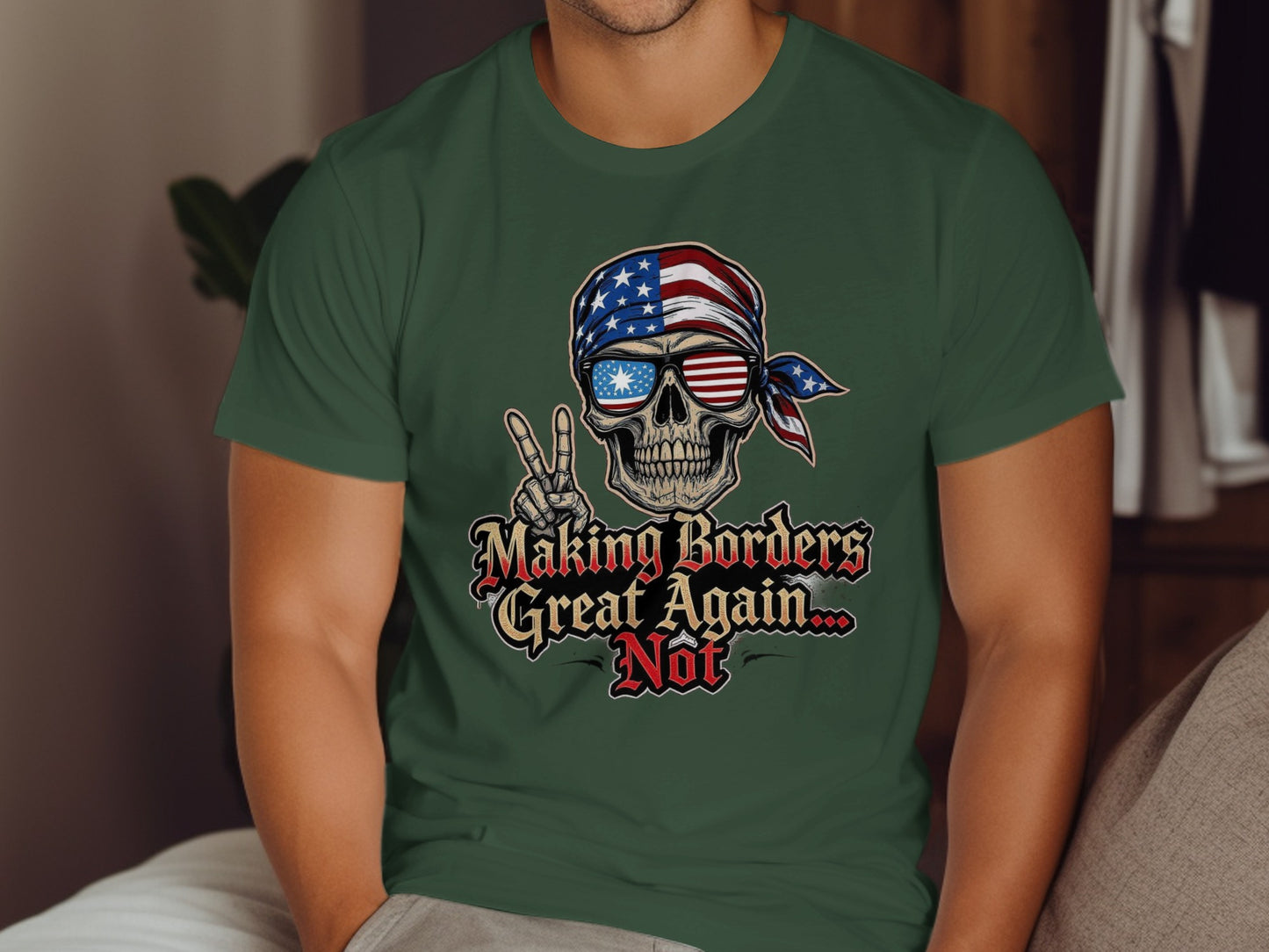 Making Borders Great Again Not Graphic Shirt product