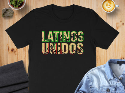 Latinos Unidos Graphic Tee Bold Statement Shirt product