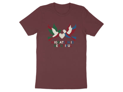 Colorful Dove Design Migration is Beautiful Shirt
