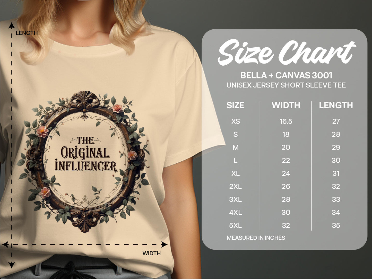 The Original Influencer Bella Canvas Tee product