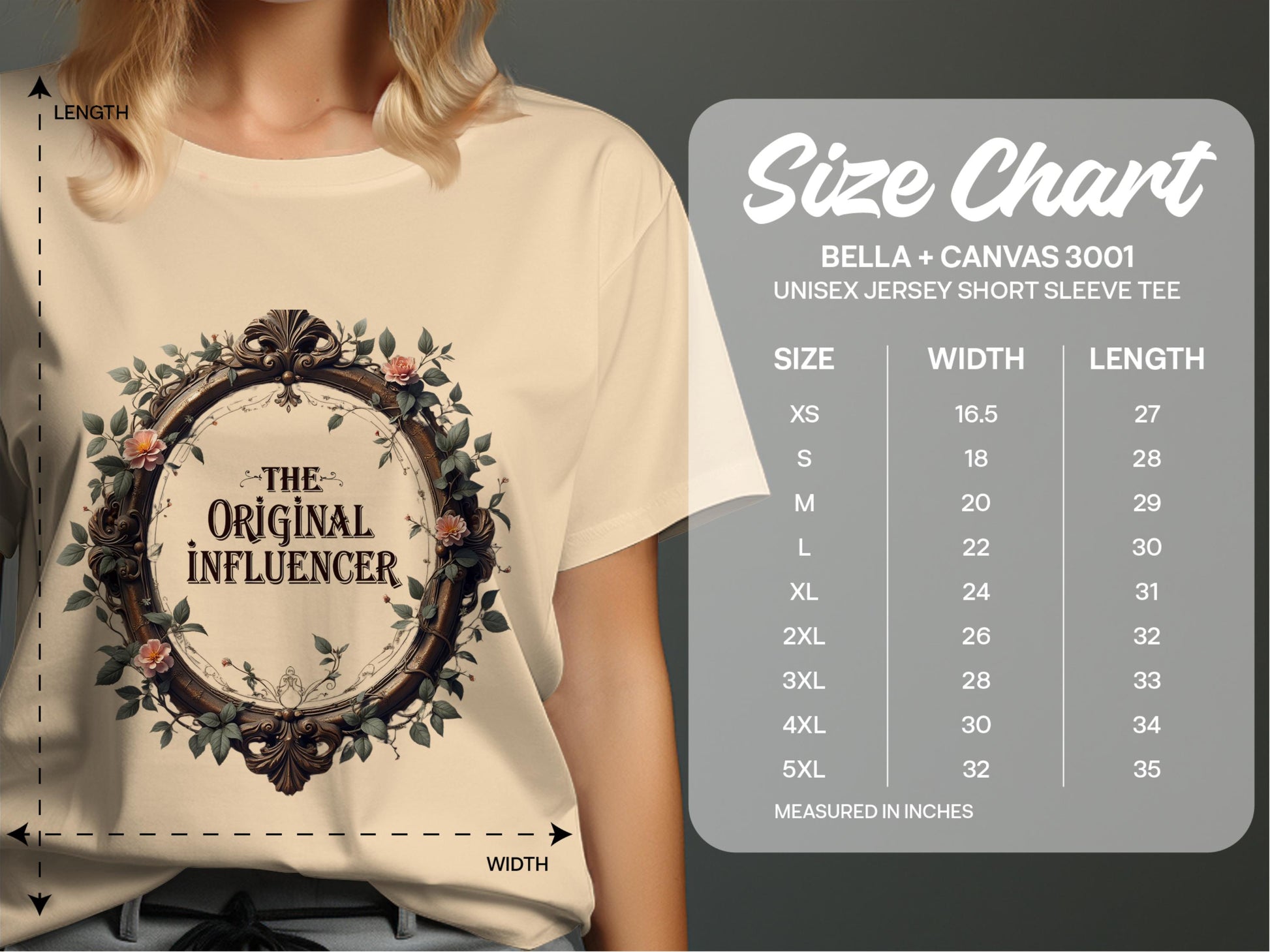 The Original Influencer Bella Canvas Tee product
