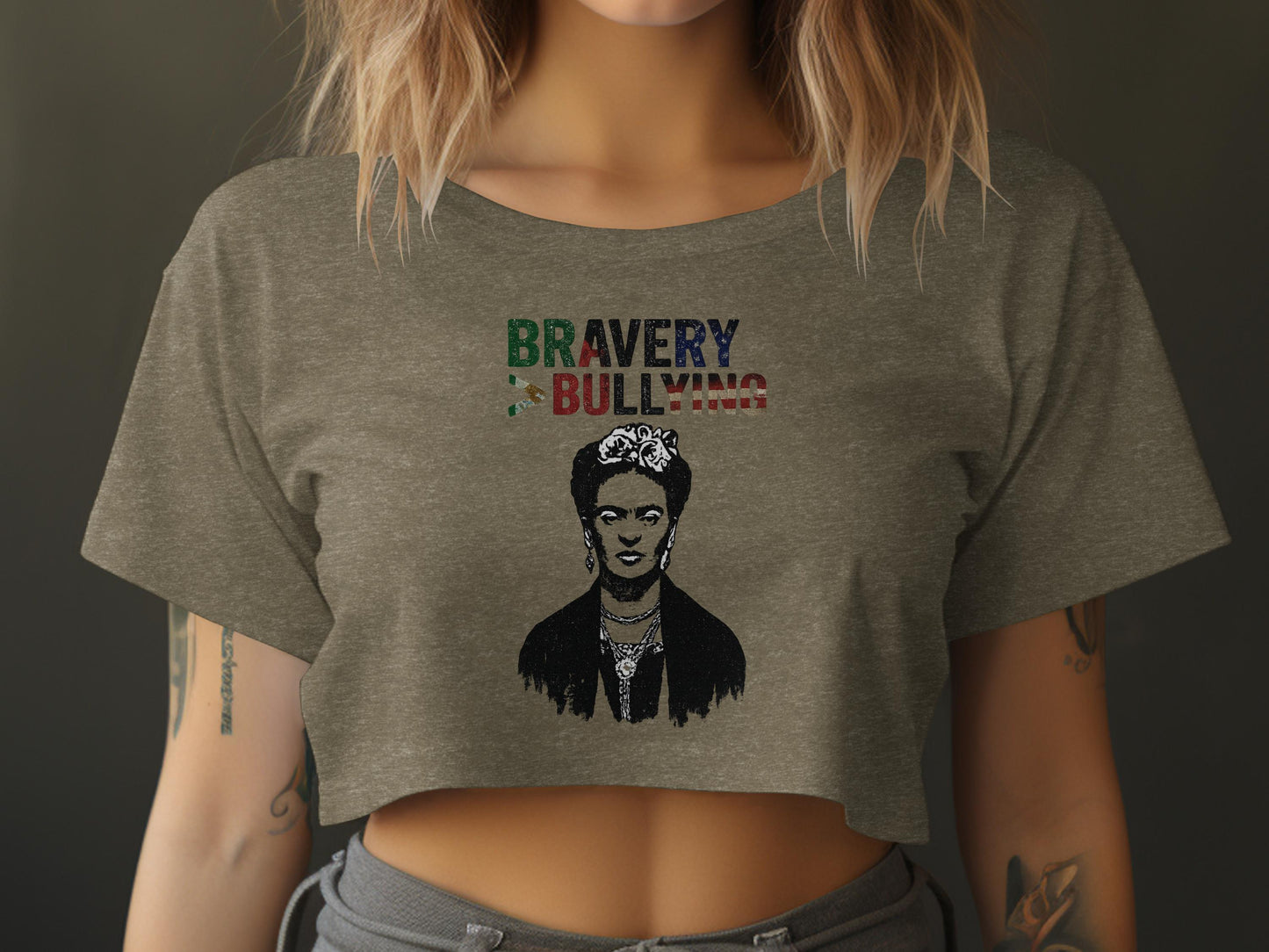 Bravery Over Bullying Graphic Short-Sleeve T-Shirt Product