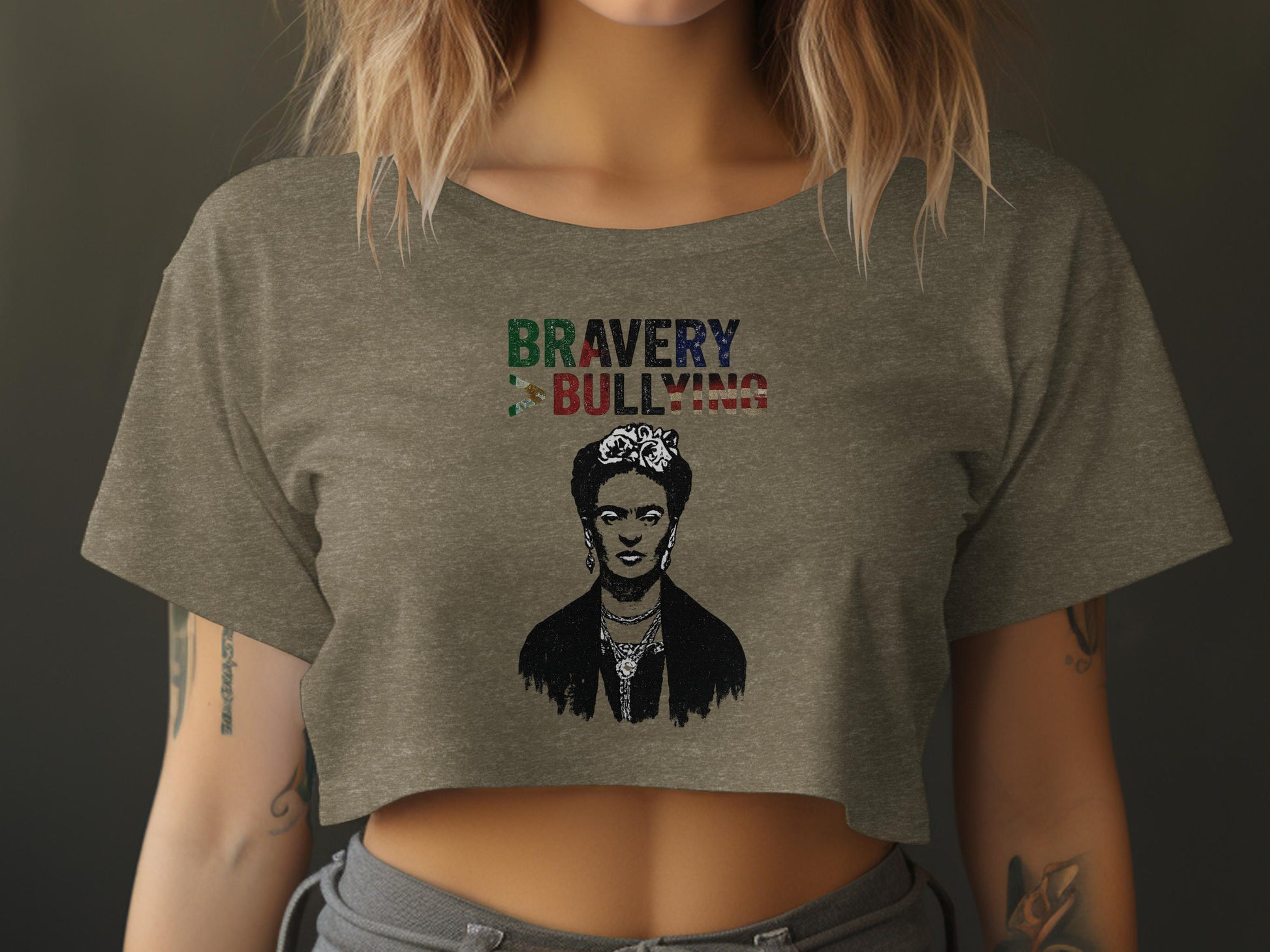 Bravery Over Bullying Graphic Short-Sleeve T-Shirt Product