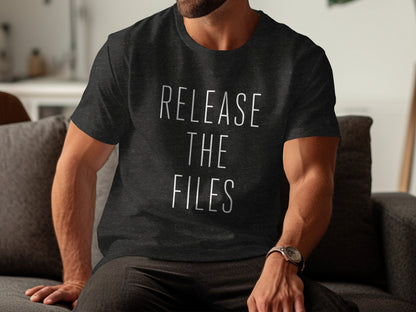 Release the Files graphic casual wear product