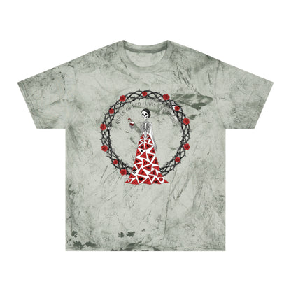 Queen of Red Flags and Regret Skeleton T-Shirt