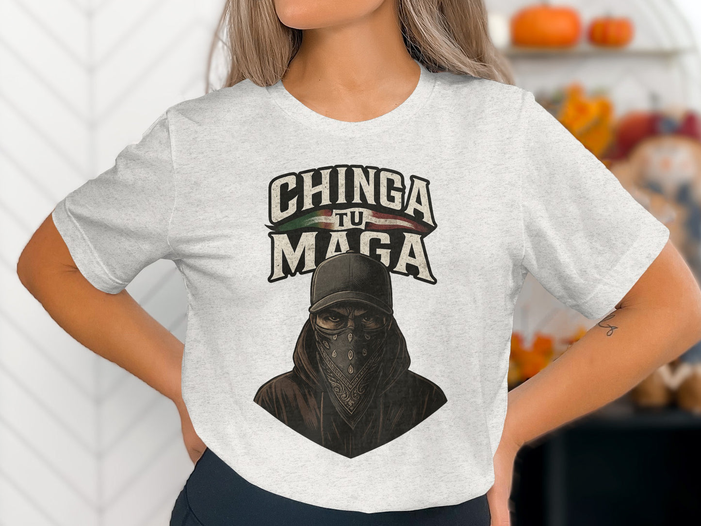 Chinga Tu Maga Graphic Tee Shirt Stylish Bold Apparel Product