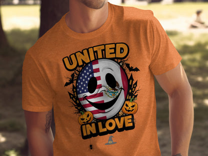 United In Love Halloween Themed T-shirt Product