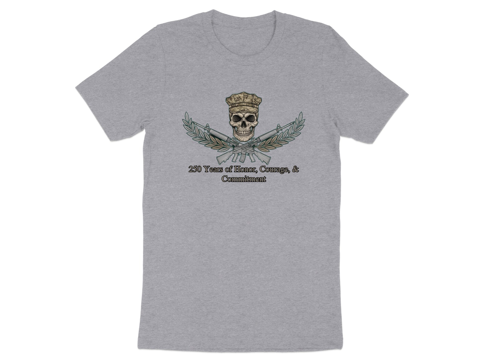 250 Years of Honor Courage Commitment Graphic T-shirt