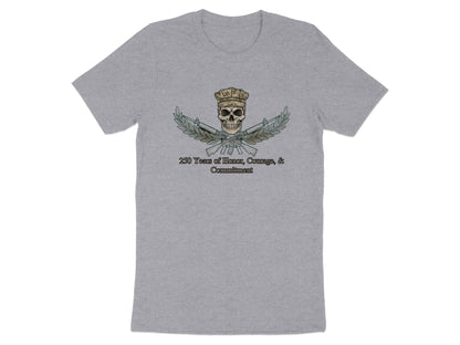 250 Years of Honor Courage Commitment Graphic T-shirt