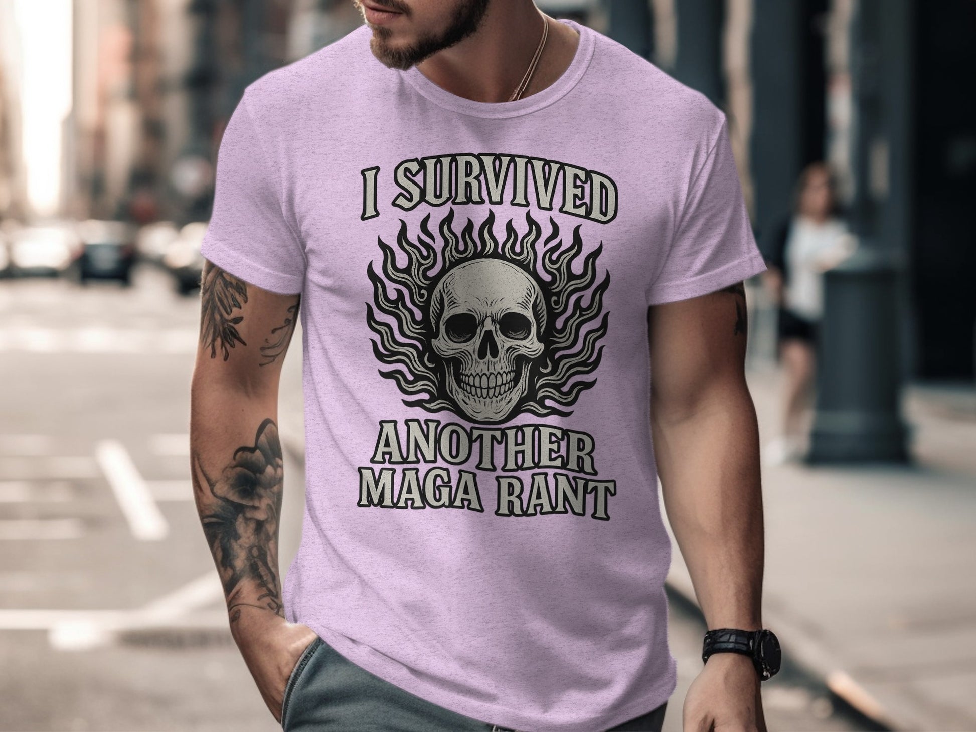 I Survived Another MAGA Rant Graphic Tee Product