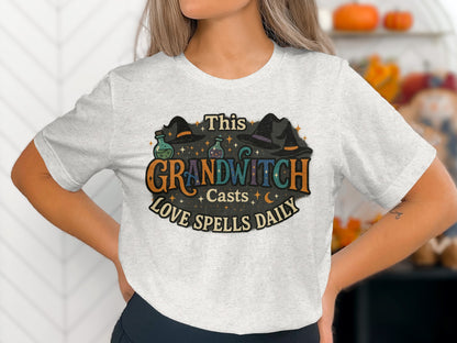 This Grandwitch Casts Love Spells Daily T-shirt product