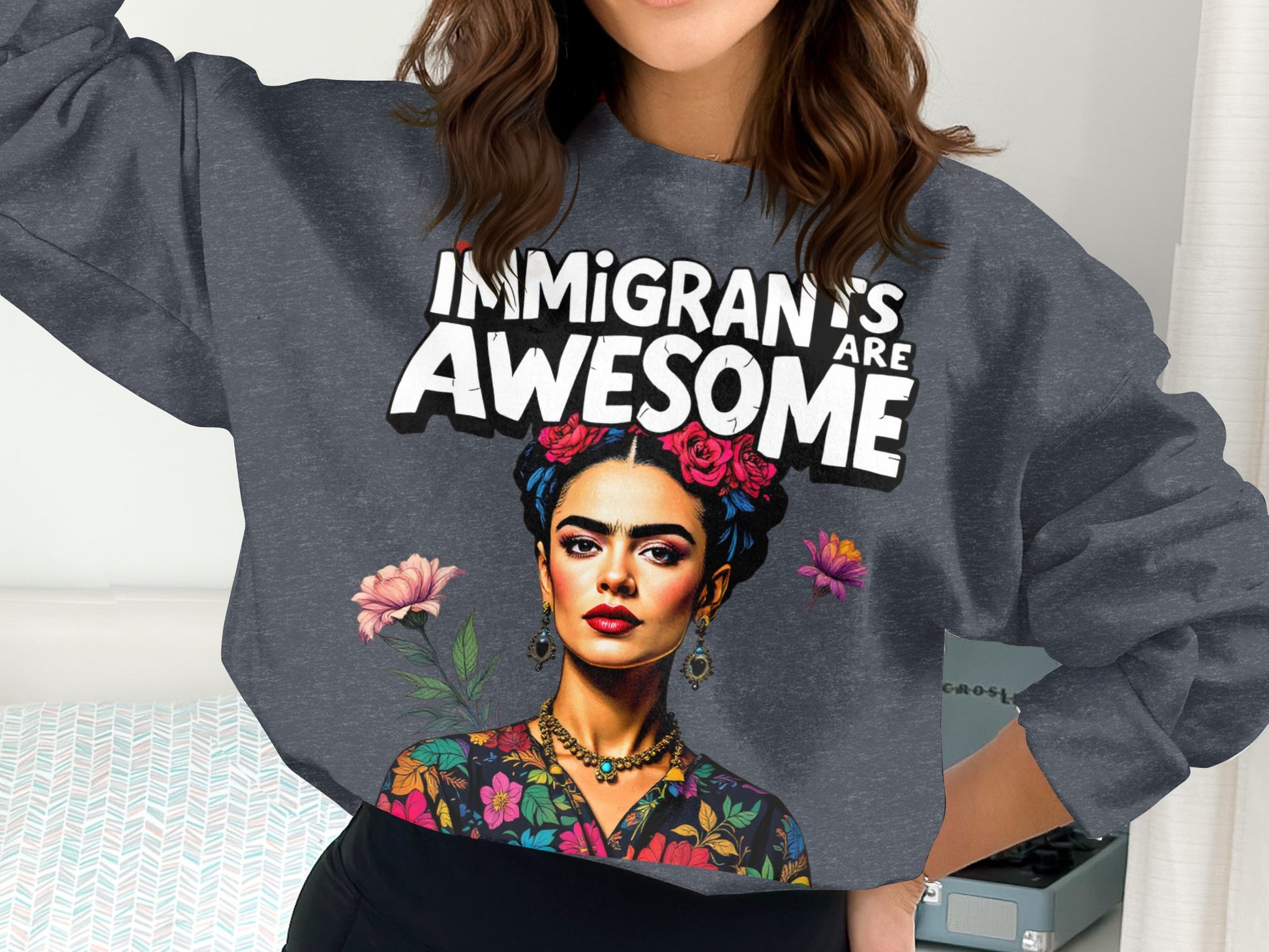 Immigrants Are Awesome Graphic Sweatshirt product