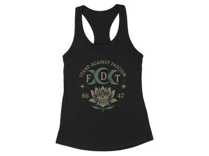 Stand Against Fascism 86 47 Printed Tank Top