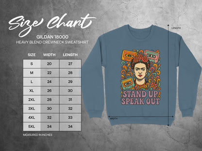 Stand Up Speak Out Graphic Sweatshirt