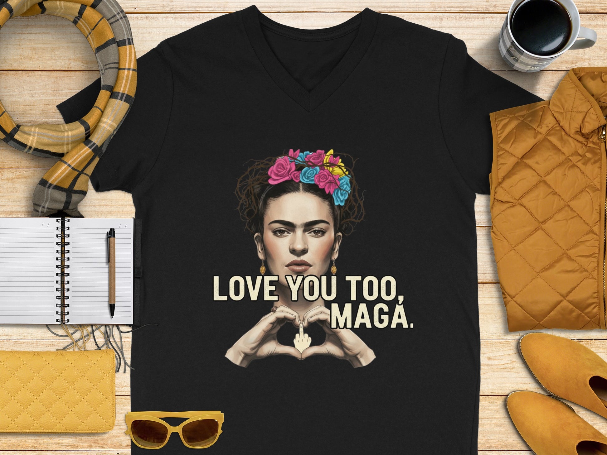 Love You Too Maga Statement Graphic T-shirt