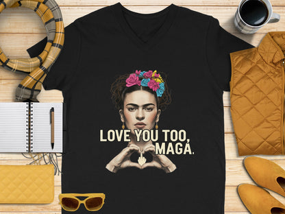 Love You Too Maga Statement Graphic T-shirt