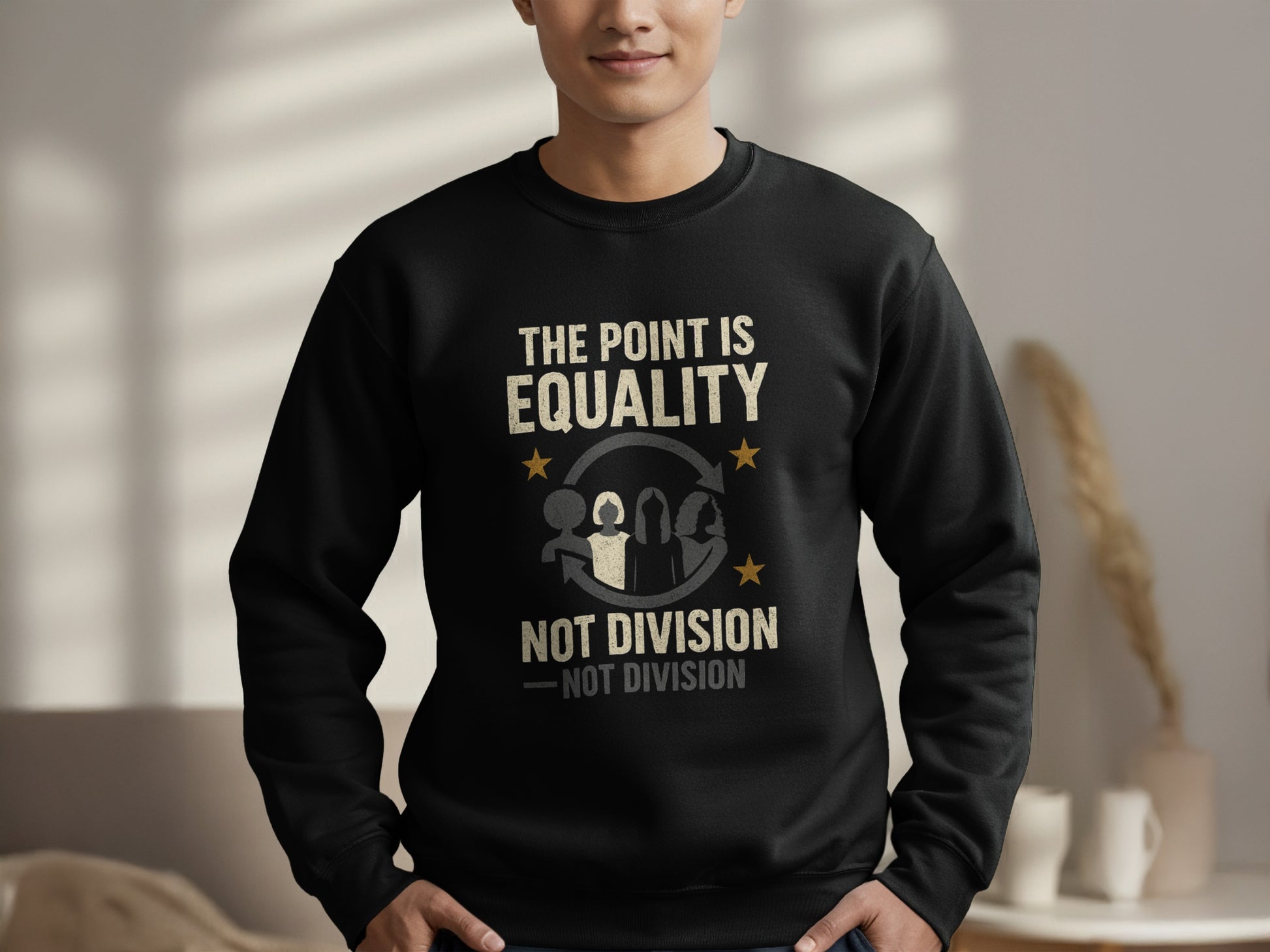 The Point Is Equality Not Division Sweatshirt product type