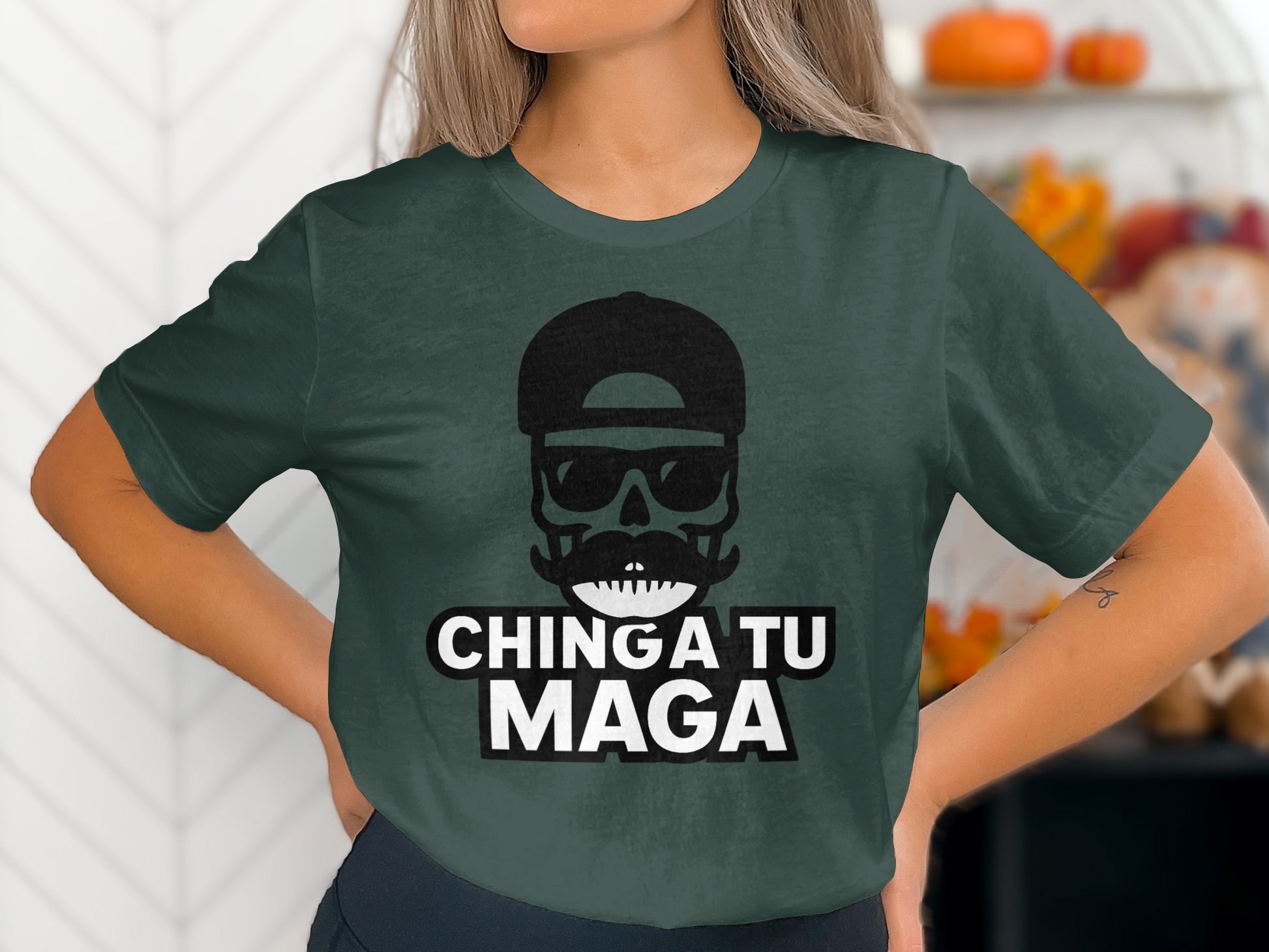 Chinga Tu Maga T-Shirt Funny Graphic Tee