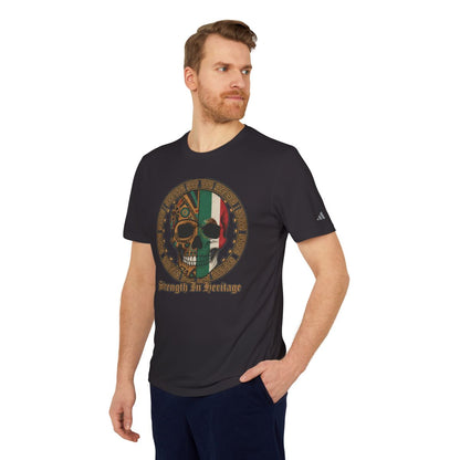 Strength In Heritage T-shirt with Skull Design