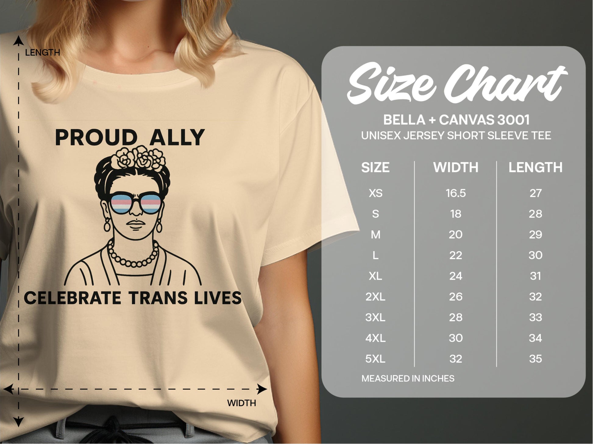 Proud Ally Celebrate Trans Lives T-Shirt product