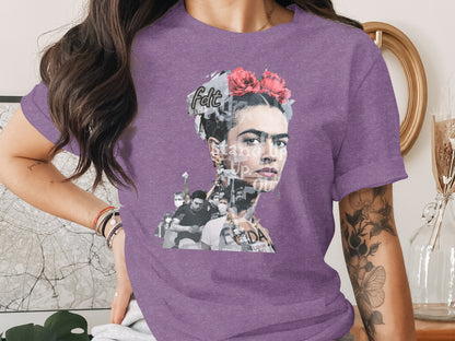 Felt Stand Up Unida Frida Kahlo Graphic T-shirt product type