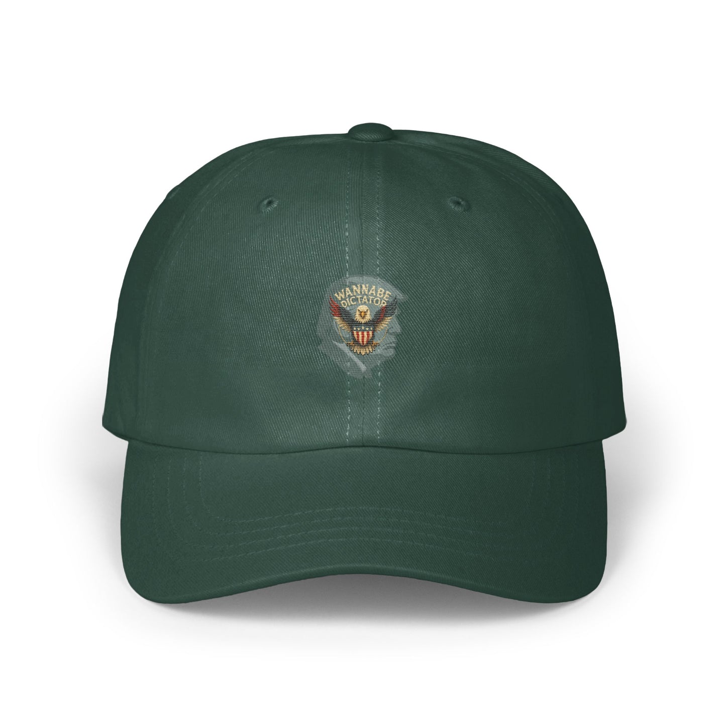 Wannabe Society Green Embroidered Adjustable Hat product