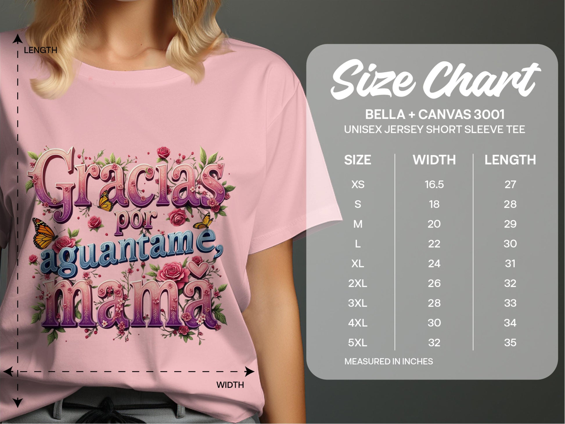 Gracias Por Aguantarme Mamá Unisex Jersey Product