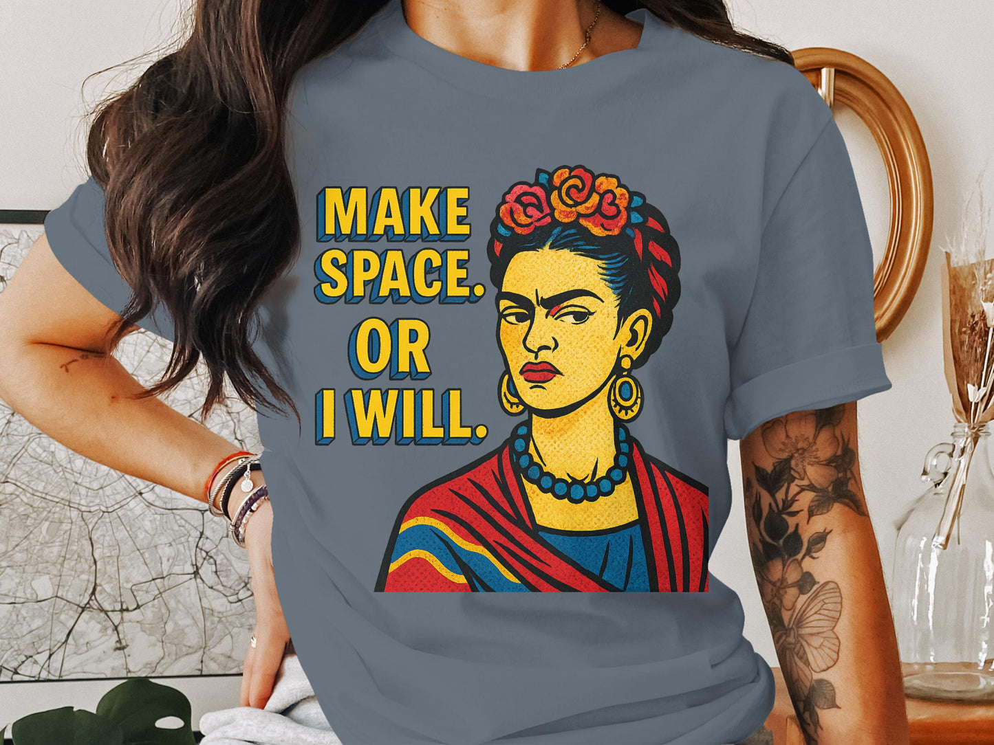 Make Space Or I Will Graphic T-shirt product type