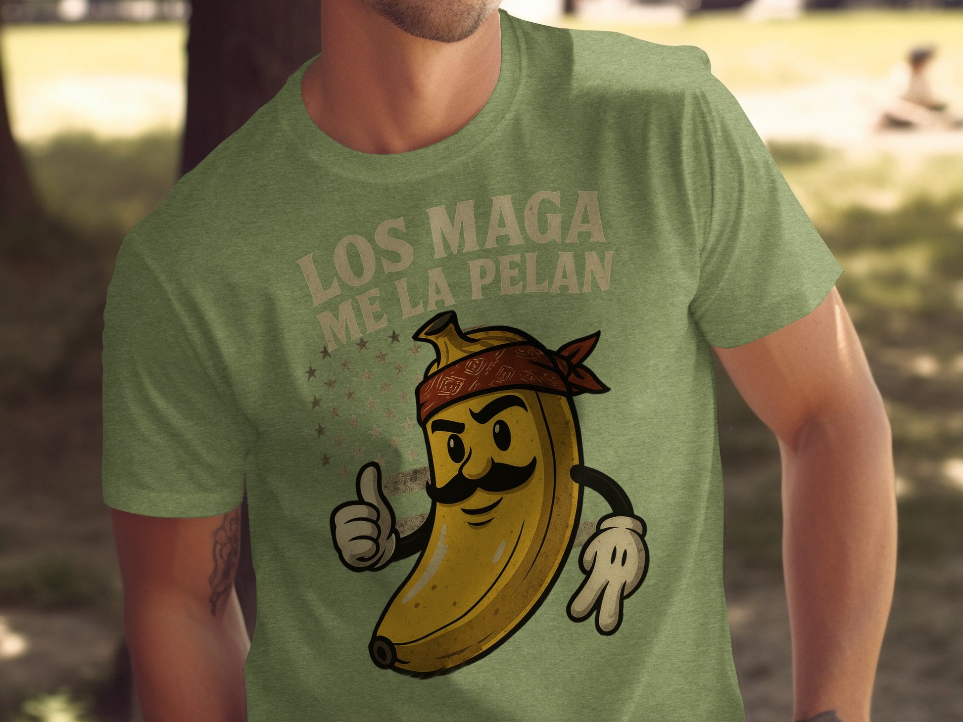 Los Maga Me La Pelan Graphic Tee Shirt product