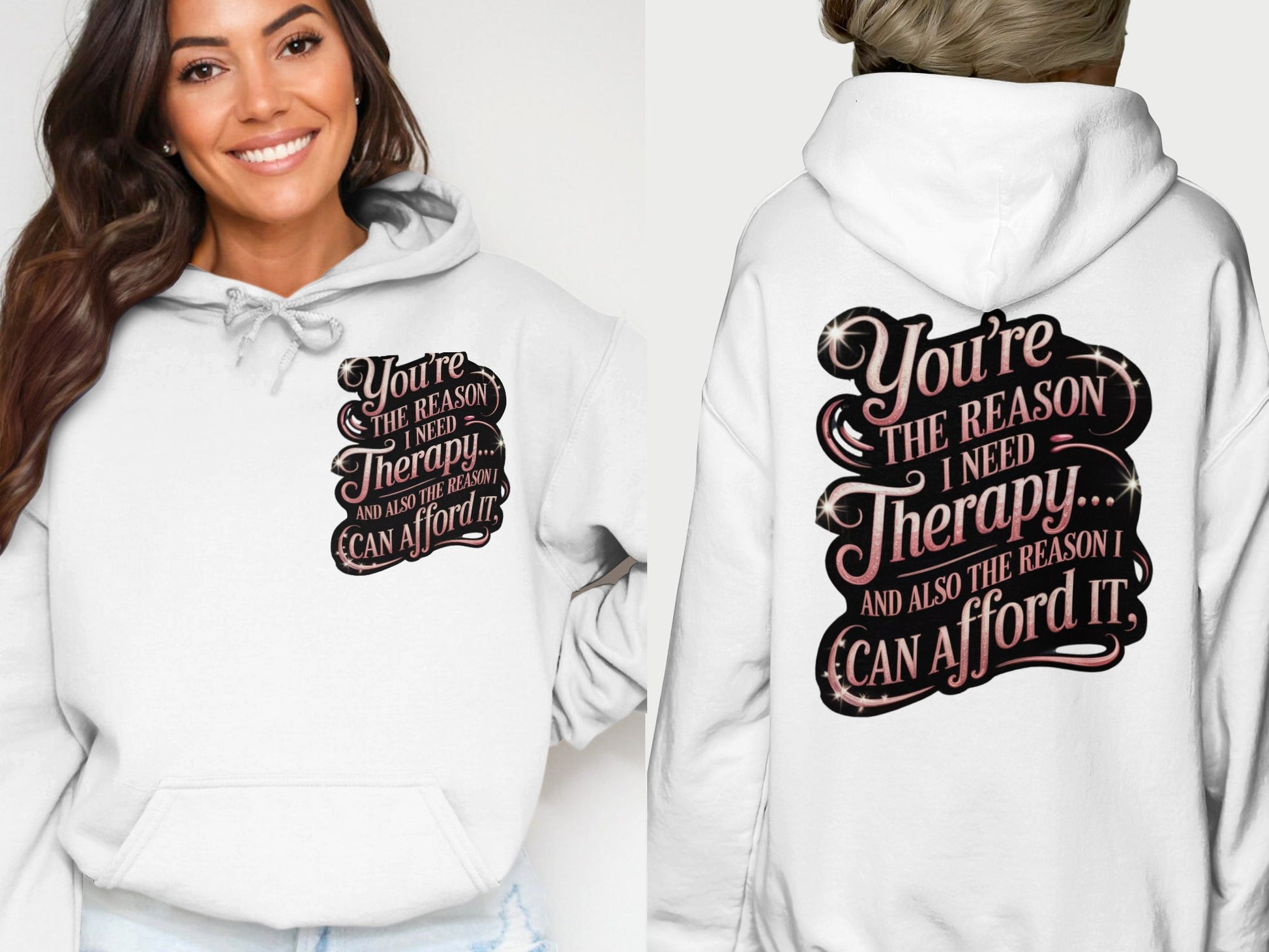 You're the Reason I Need Therapy Hoodie product