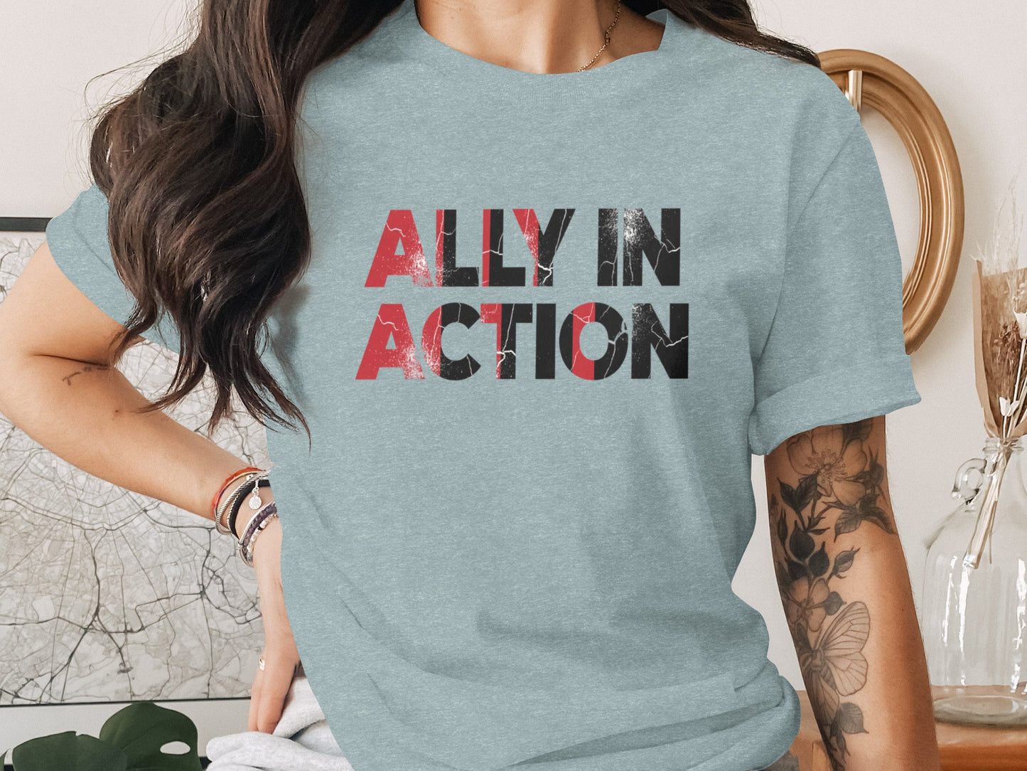 Ally In Action Statement T-shirt