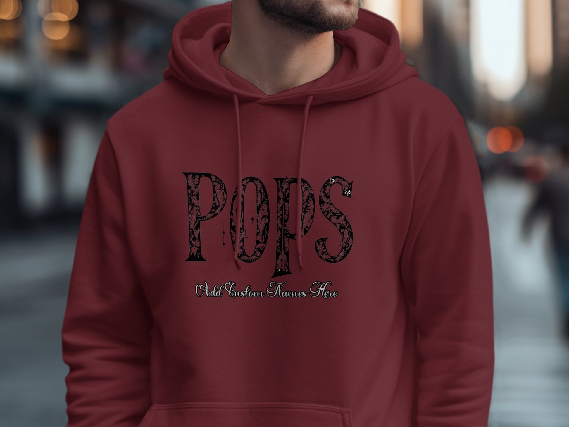 Personalized Pops Hoodie with Custom Text product