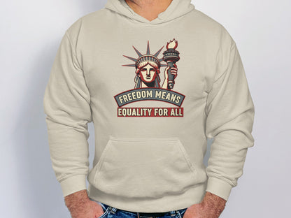 Freedom Means Equality for All Hoodie product type